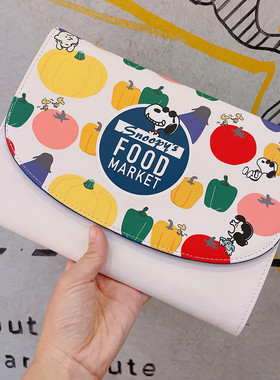 史努比宝宝出生证明疫苗本证件包护照机票户口本收纳包母子手账包