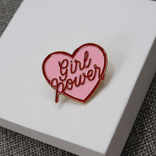 心形字母珐琅爱心胸针胸花徽章帽子包包服装配饰小礼物