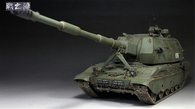 2S35自行榴弹炮模型成品代工