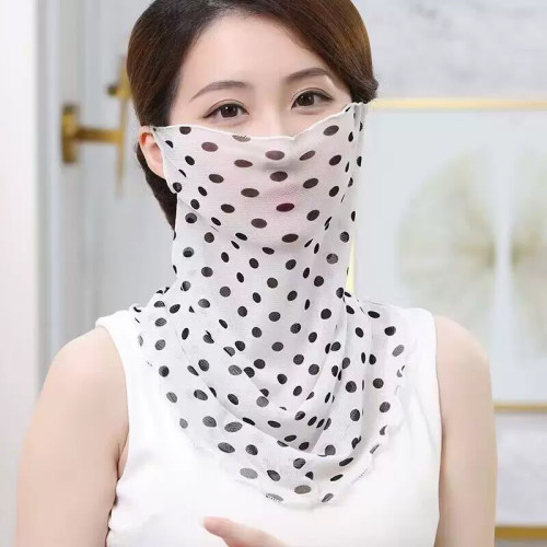 春夏男女生清凉围脖防晒挂耳面罩