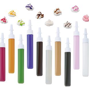 日本PADICO帕蒂格 粘土仿真食玩装饰 果酱奶油牛奶芒果草莓焦糖色