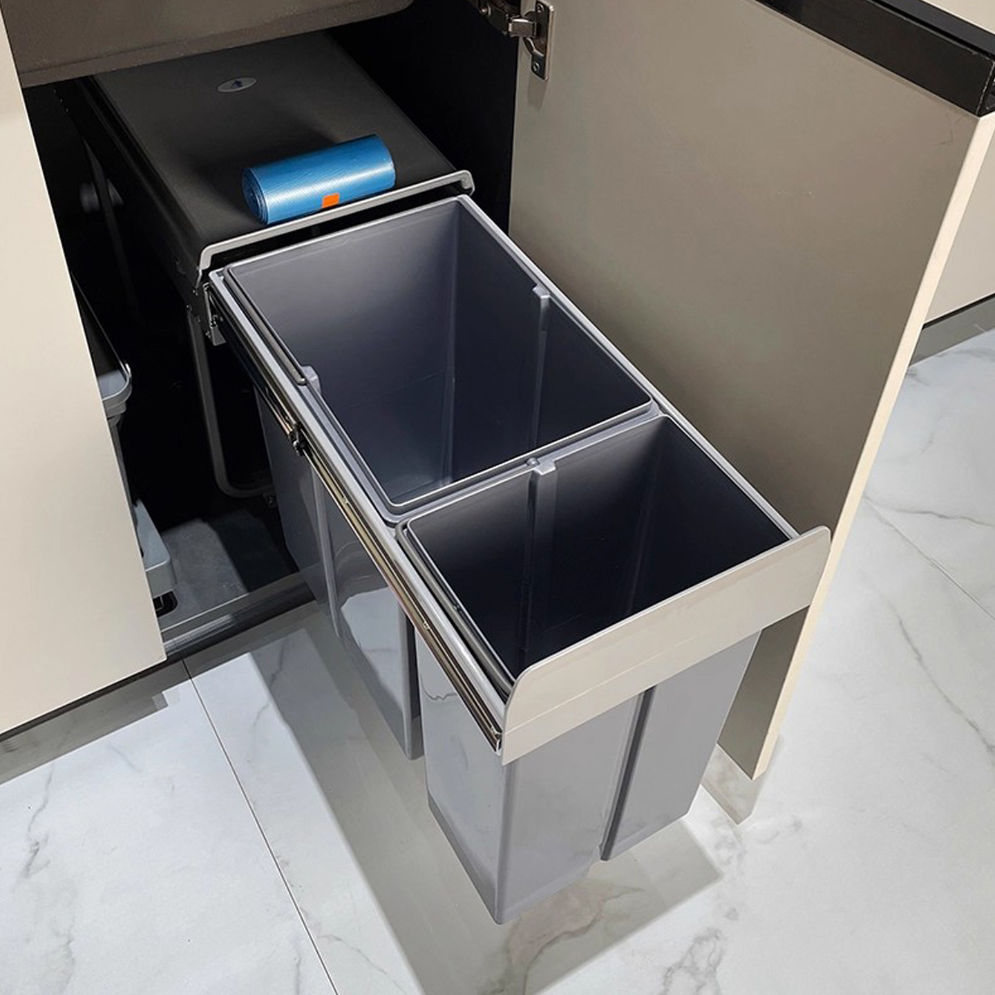 厨房水槽柜橱柜内嵌入式大容量