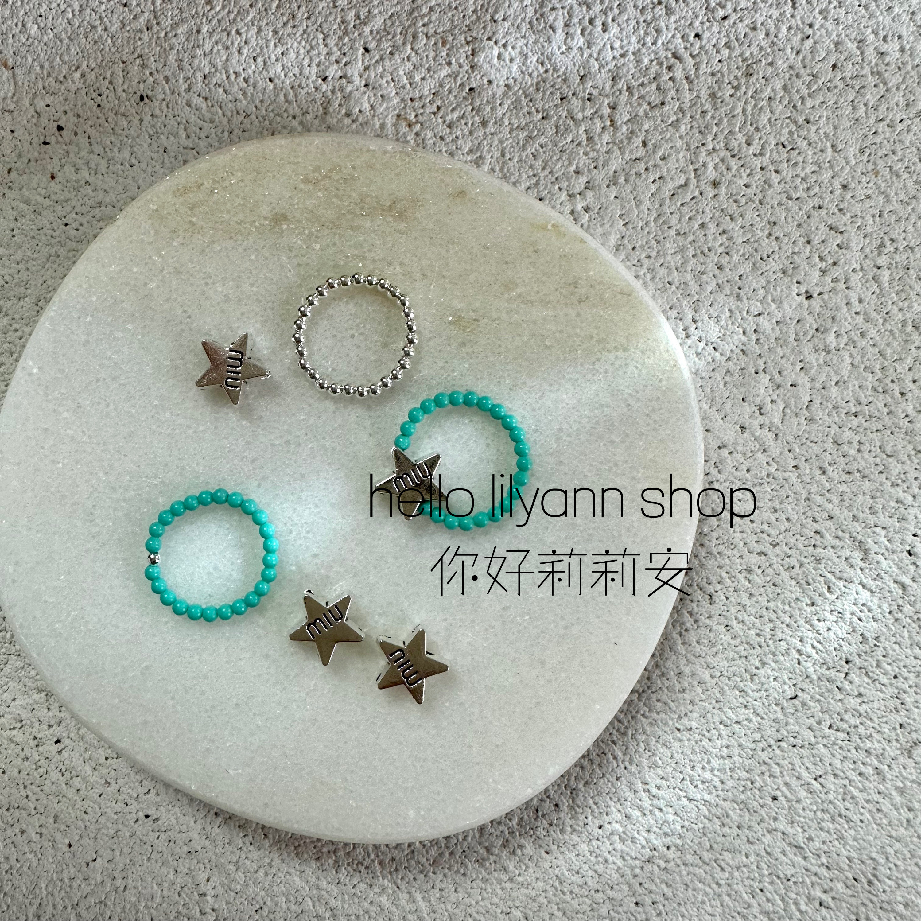 绿松缪风2mm纯银脚趾环
