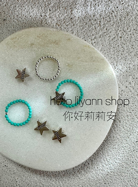 绿松缪风2mm纯银脚趾环