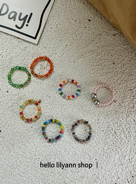 清仓合集｜春夏个性ins风弹力脚戒指彩色叠戴百搭hello小众设计款