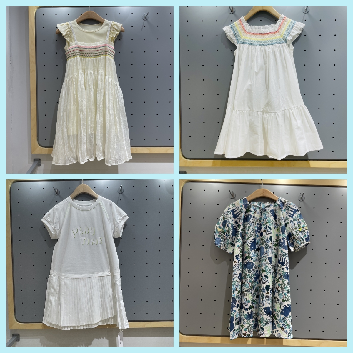 限时清仓特价Mitti童装专柜正品女童日常短袖连衣裙集合多款可选
