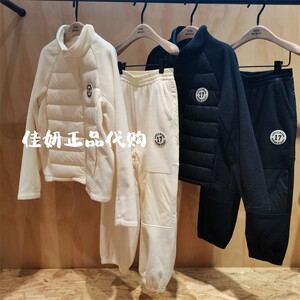 little moco专柜正品24年冬男女童拼接袖羽绒服外套KBD4EIN035