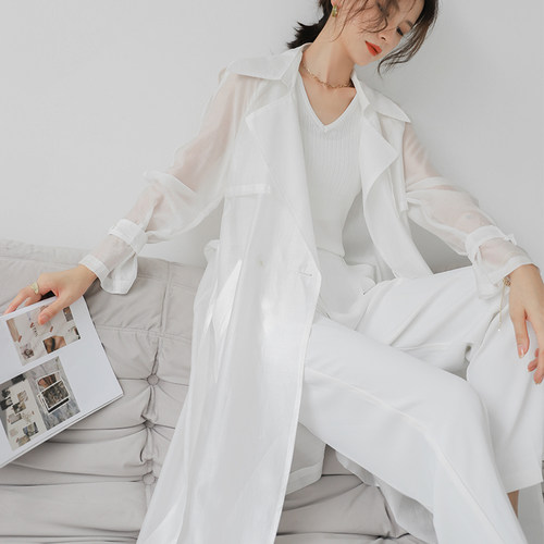 2026新款夏季防紫外线中长款外套