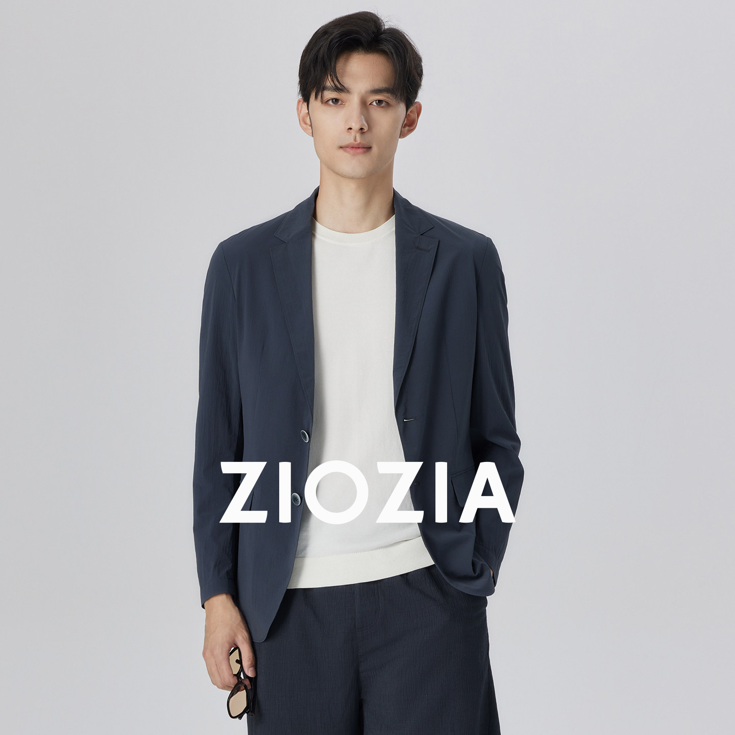 【旅·系列】ZIOZIA春季便携西服外套修身ZKSD1218C
