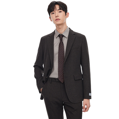 ZIOZIA男士休闲西便服韩版时尚休闲青年修身正装外套ZKG14901T