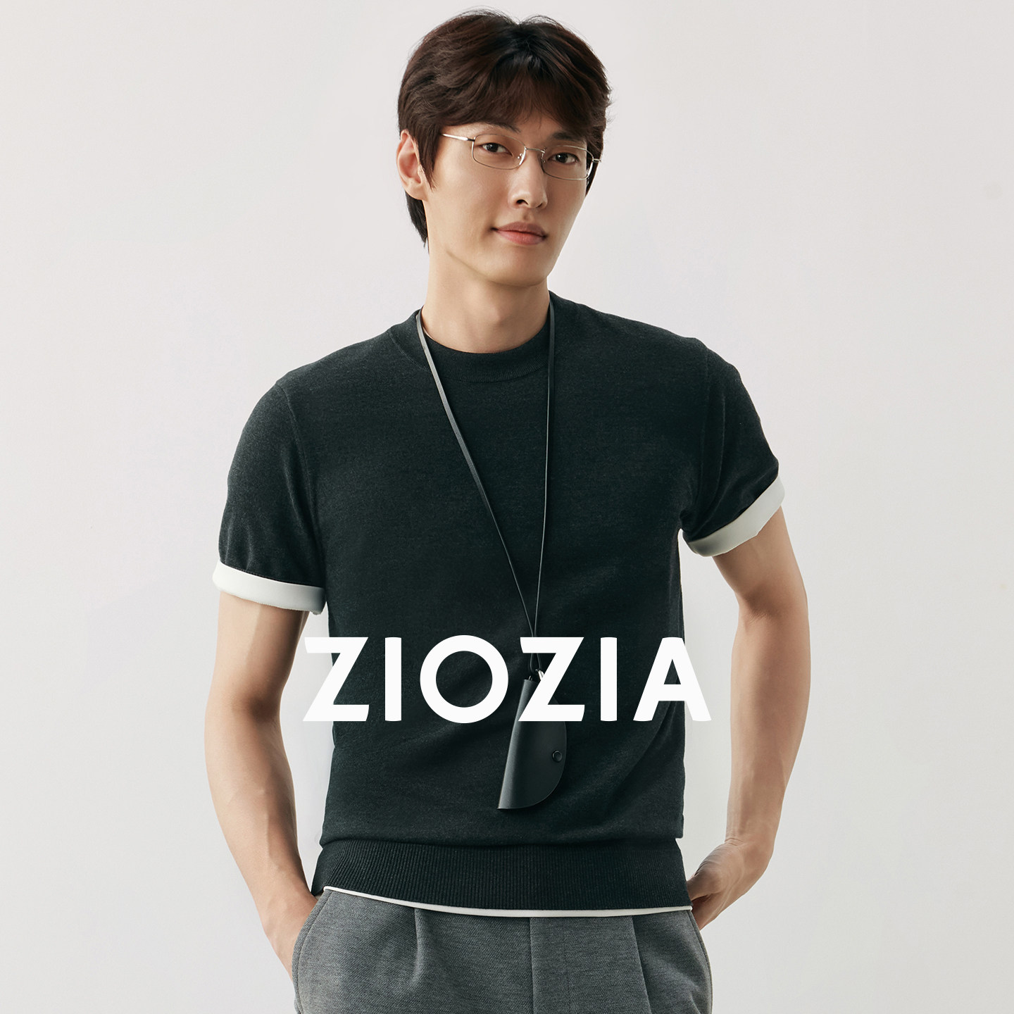 ZIOZIA男装2026秋季新款短袖毛衣图片