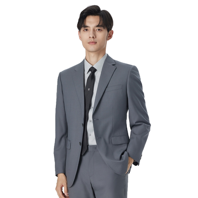 ziozia商务经典正装高支羊毛西服