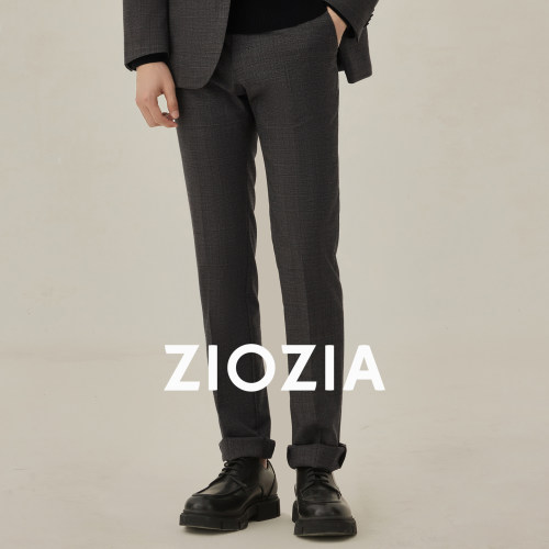 ziozia秋季新品商务通勤男士西裤