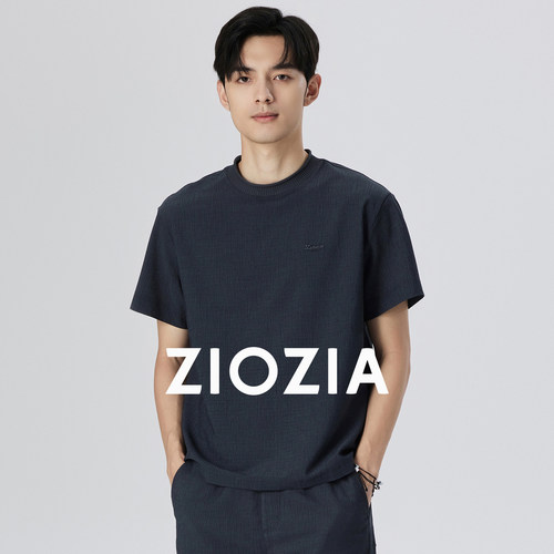ZIOZIA短袖休闲青年易打理T恤