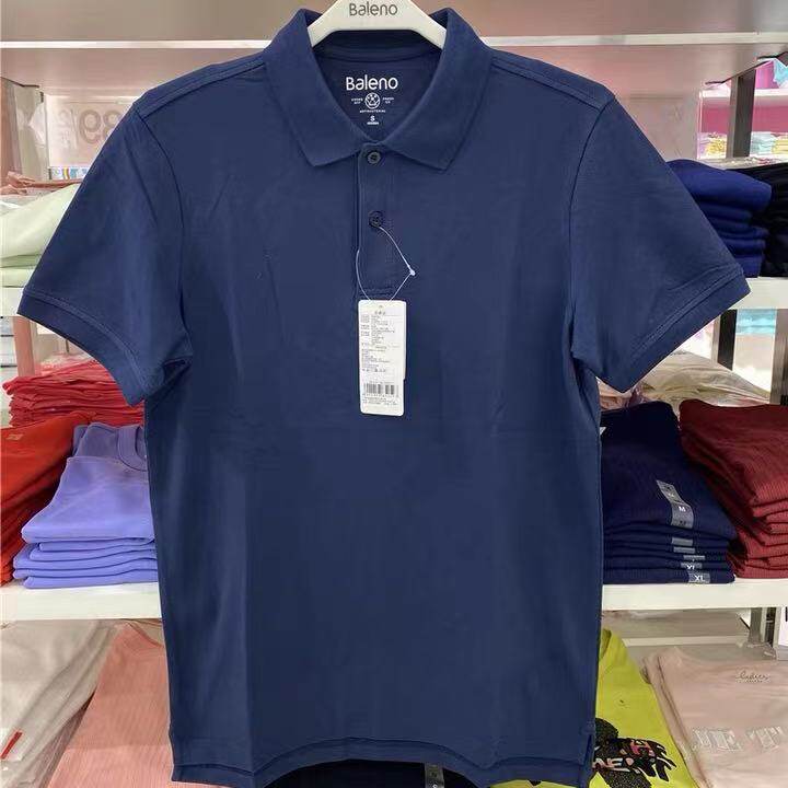班尼路夏季经典 男生纯棉 纯色 短袖 翻领polo衫