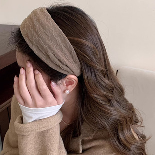 高颅顶雪纺纱宽边发箍女2025新款 春夏季 高颅顶头箍 恩佳专享