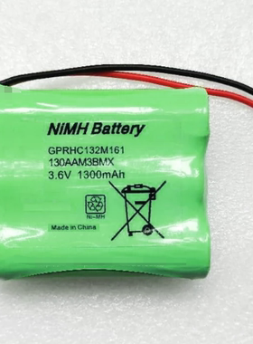 适用于 GPRHC132M161 130AAM3BMX 3.6V 1300mAh 推拉力计电池