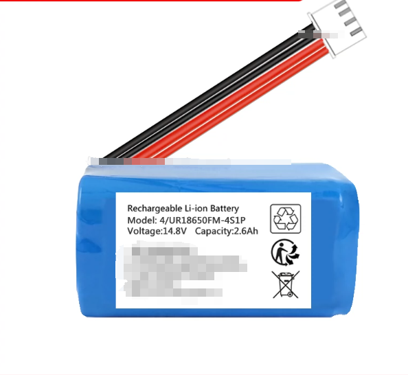 4pin UR18650FM-4S1P 14.8V 2.6Ah Li-ion Rechargeable Battery
