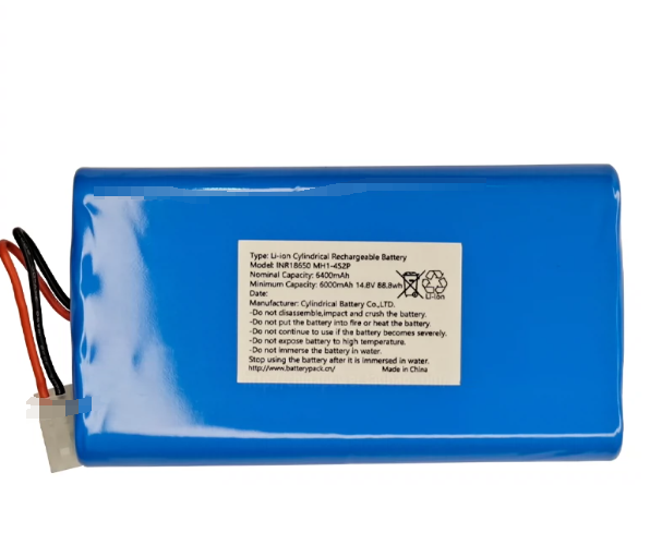 Li-ion Battery Pack 18650-2S4P 10400mAh 7.4v