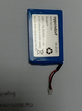 适用于 部分eppendorf移液器电池 4986 602.009 3.7v 1200mAh