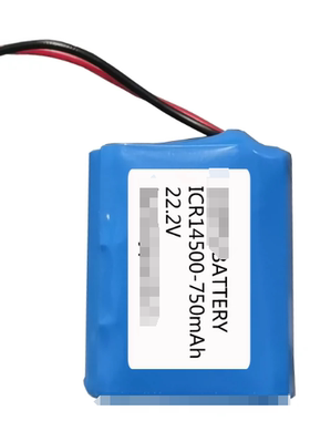 适用于ICR14500-750mAh 22.2V    BATTERY 牙片机专用可充电锂