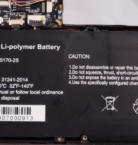 适用驰为Chuwi minibook cwi526平板电池7.6v 4200mAh635170-2s