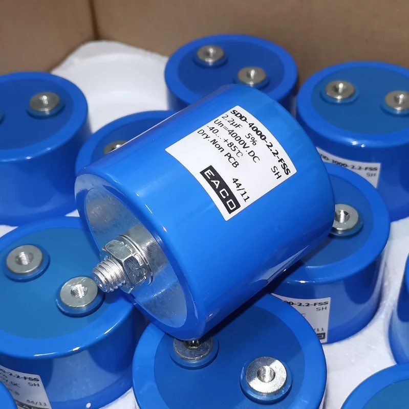 EACO SDD-4000-2.2-FSS 2.2uF/4000VDC 高频高压感应加热薄膜电容