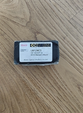 科瓦镜头LM12NC31/2rdquo 12mm/F1.83CCD手动C口