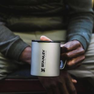 STANLEY史丹利保温杯TITANIUM CAMP MUG纯钛马克防尘盖杯露营水杯