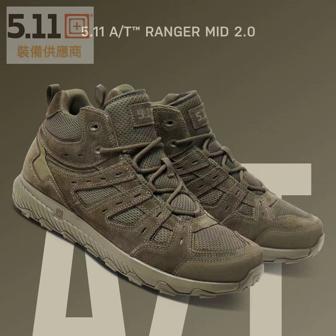 5.11训练鞋12478 突击靴 RANGER 2.0中帮户外登山徒步鞋