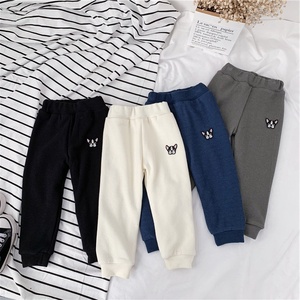 男女童加绒加厚运动裤