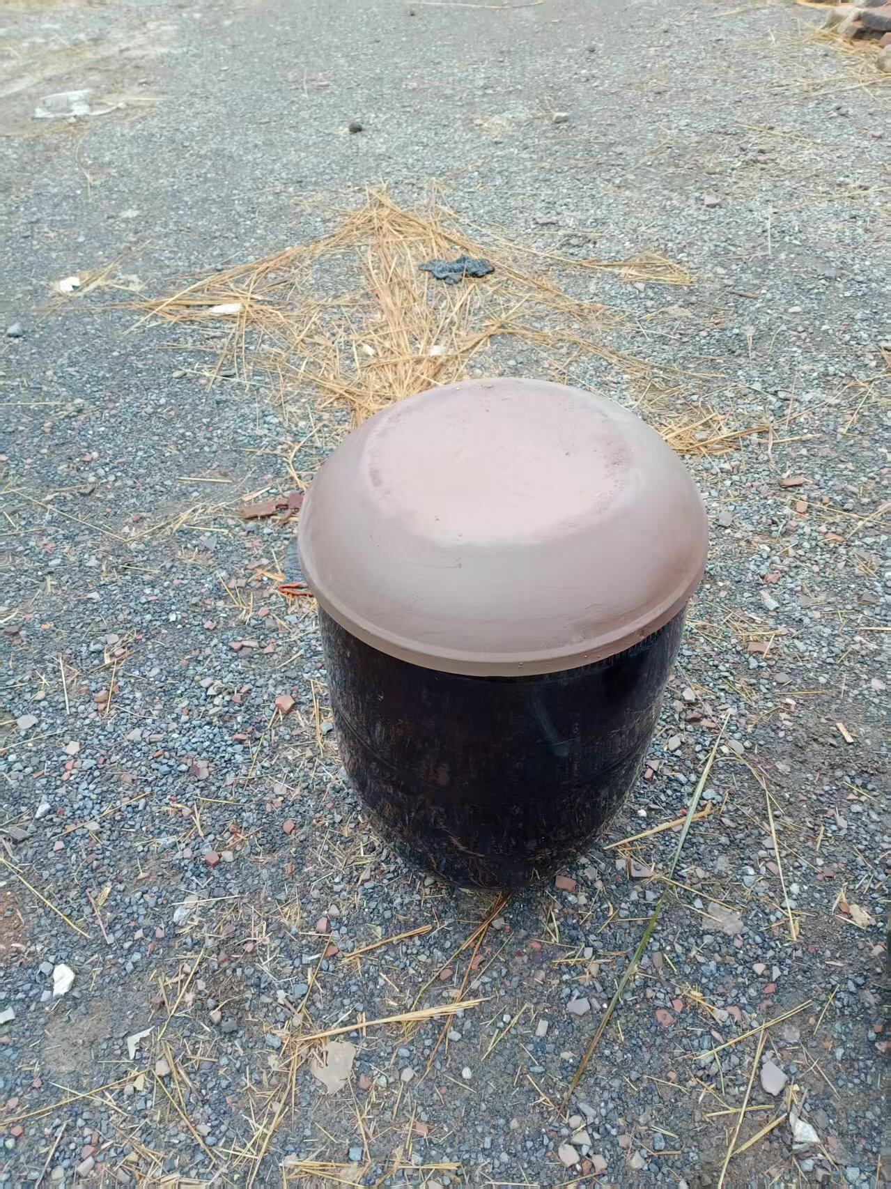 骨灰坛金斗坛迁坟捡骨罐子男女通用金坛棺材骨灰盒防潮配盖加厚