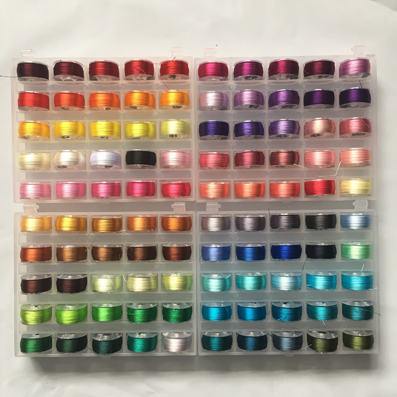 丝光线娃娃新手缠花120d丝光线