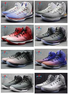 劲速体育 Jordan xxx1 AJ31LOW 大红午夜蓝全明星黑猫新年贝多芬