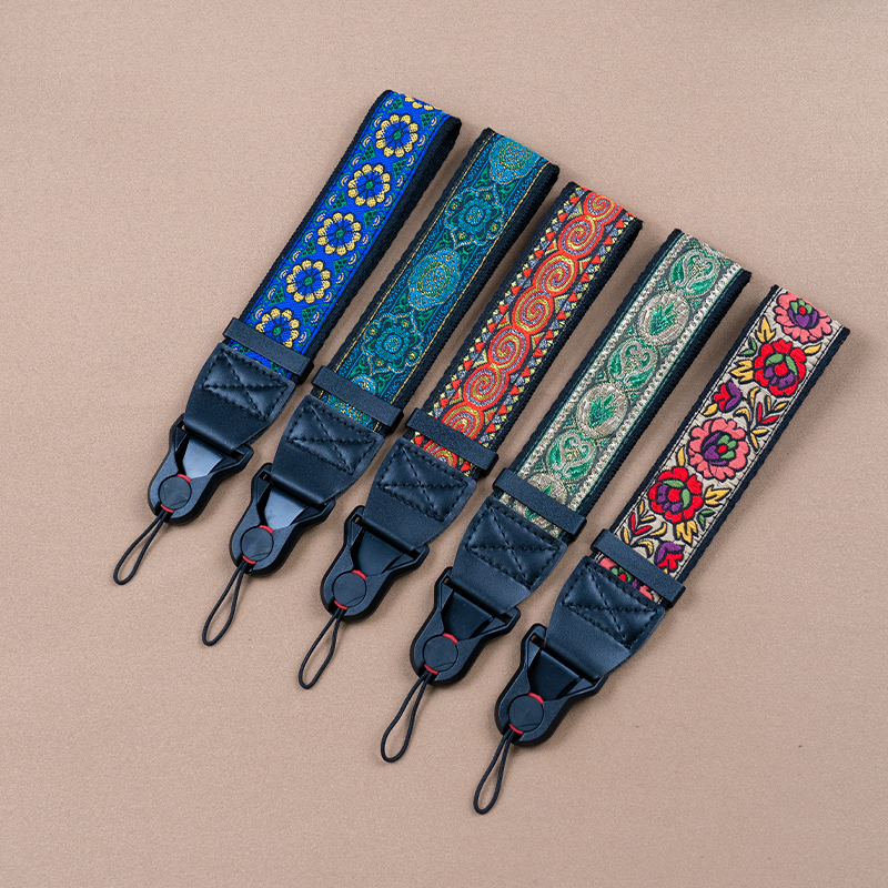 原创手工相机快拆手腕带复古个性微单单反拍立得挂绳国潮民族风