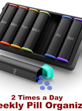 Weekly Pill Organizer Case Box Holder Container Medicine