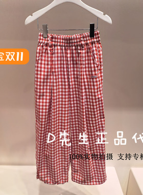 F2GBF2147 mini peace太平鸟童装2025夏装新款女童休闲长裤 329