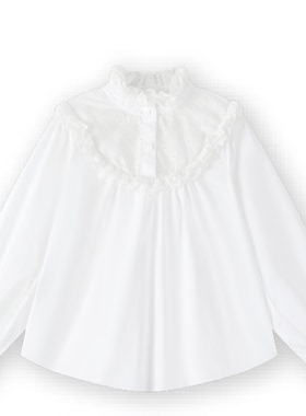 F2CAG1275 mini peace太平鸟童装2026春装新款女童休闲衬衫 399