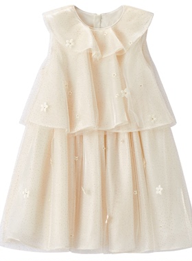 F2FAG2355 mini peace太平鸟童装2026夏装新款女童休闲连衣裙 899