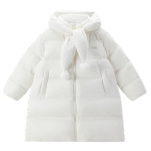 F2ACF4509 mini peace太平鸟童装2025冬装新款女童羽绒服 1499