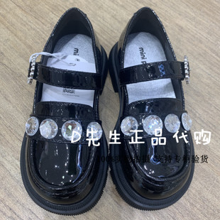 mini peace太平鸟童装 2023秋装 399 F2ZAD3704 新款 女童休闲皮鞋