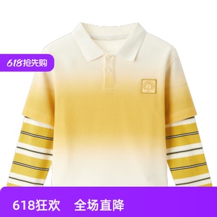 mini 2024秋装 F1COE3210 peace太平鸟童装 329 新款 男童Polo衫