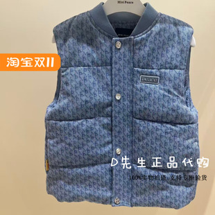 F1AGF4304 mini peace太平鸟童装2025冬款新款男童棉马甲 599