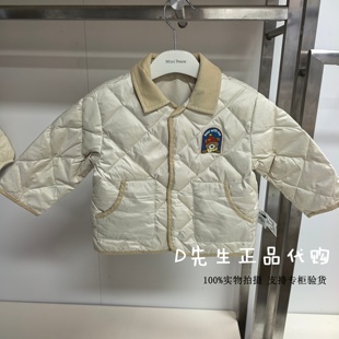F3ACF4235 mini peace太平鸟童装2025冬装新款婴童休闲羽绒服 469