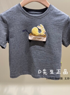 FHCNG2201 mini peace太平鸟童装2026夏装新款男童短袖T恤 269