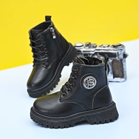 Martens, ботинки, детские удерживающие тепло универсальные короткие сапоги для мальчиков, коллекция 2021