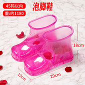 网红方便携带洗脚盆女折叠家用塑料足浴桶磁疗泡脚鞋 吴昕同款