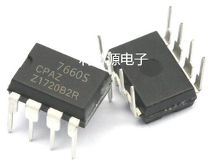 ICL7660SCPAZ 直插 DIP-8 电源 IC 芯片 电压转换器
