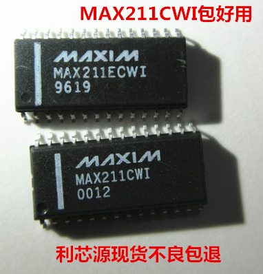 现货MAX211CWI+T MAX211CWI MAX211 贴片SOP28 数模转换器芯片
