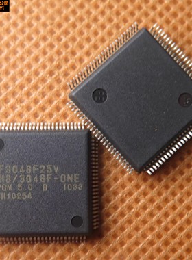 正品现货HD64F3048BF25V 丝印F3048F25V 封装QFP100 微控制器芯片
